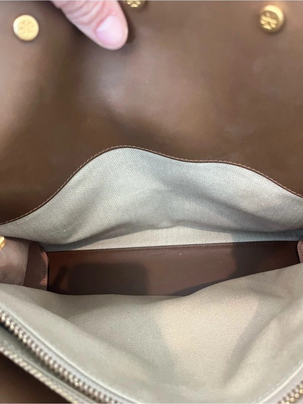 Tory Burch Radziwill Double Leather Tote